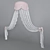 Elegant Lace Canopy 3D model small image 4