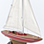 Nautical Elegance: Sailboat Decoration 3D model small image 4