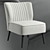 Atticus Armchair: Modern Comfort for Your Space 3D model small image 4