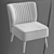 Atticus Armchair: Modern Comfort for Your Space 3D model small image 5