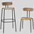 Modern Style: ZEITRAUM OKITO Plywood Chairs 3D model small image 1