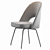 Saarinen Armless Chair - Elegant and Functional 3D model small image 4