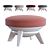 Sway Lounge Seating: Modern Ottoman 3D model small image 1