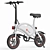 DYU D2 Plus: Foldable E-Bike with Smart Features 3D model small image 1