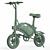 DYU D2 Plus: Foldable E-Bike with Smart Features 3D model small image 9