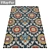 Luxury Carpet Set: High-Quality Textures, 3 Variations 3D model small image 2