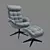 FlexLux Chester Chair: Stylish Comfort for Your Home 3D model small image 1