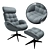 FlexLux Chester Chair: Stylish Comfort for Your Home 3D model small image 3