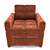 Luxury Comfort: MOON 160 Chair 3D model small image 3