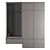 Stylish Entryway Wardrobe 3D model small image 8