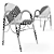 Brdr. Kruger Arkade Chair: Danish Design Masterpiece 3D model small image 4
