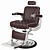 Belmont Apollo 2: Classic Barbershop Armchair 3D model small image 1