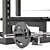Ultimate Fitness Gym Equipment 3D model small image 3