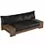 Japanese Inspired Kiza Sofa 3D model small image 6