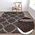 Title: Luxurious Carpet Set - High-Quality 3D Textures! 3D model small image 5