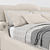 Vision Palladium Bed: Unparalleled Comfort and Style 3D model small image 4