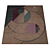 Luxury Red Velvet Rug 3D model small image 3