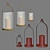 Exquisite Brass Lanterns: Set the Perfect Ambiance 3D model small image 3