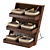 Coffee Bean Display Box 3D model small image 1