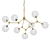 Elegant Branches Chandelier 3D model small image 1