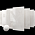 Luxury Ivory Marble Tile Set (2 pcs) 3D model small image 1