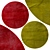 Premium Circle Rugs by Minotti 3D model small image 1