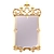 Elegant Mirandela Baroque Mirror 3D model small image 1