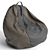 Leather Bag Chair 3D model small image 9