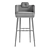 Mid-century Inspired Bar Stool 3D model small image 4