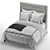 - Luxury Devereaux Tufted Bed
- Elegant Arhaus Devereaux Bed
- Opulent Tufted 3D model small image 3