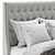- Luxury Devereaux Tufted Bed
- Elegant Arhaus Devereaux Bed
- Opulent Tufted 3D model small image 4