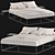 Modern 3D Bed with V-Ray | Design & Modeling 3D model small image 1