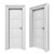 Sleek & Stylish Interior Doors 3D model small image 2