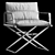 Modern Dedon SEAX Lounge Chair 3D model small image 5