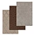 Luxury 3-Piece Carpet Set 3D model small image 1