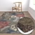 High-Quality Carpets Set 3D model small image 5