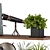 Elegant Shelf Decor Set 3D model small image 9