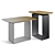 Gloster Clamp - Stylish Teak and Aluminum Table 3D model small image 4