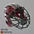 Xenith Football Helmet: Ultimate Head Protection 3D model small image 6