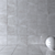  Lima Gray Wall Tiles: Multi-Texture, High-Definition 3D model small image 2