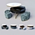 Elegant Chaji Coffee Table 3D model small image 8