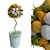 Eco-Style Handcrafted Topiary 3D model small image 1