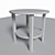 Modern Soft Light Table Set 3D model small image 5