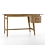 Sleek Desk by Lifeinstallo 3D model small image 1