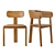 Marais Chairs by Emmanuel Gallina: Sleek and Stylish 3D model small image 1