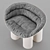 Faye TOOGOOD Roly-Poly Chair: Sleek Fibreglass Seating 3D model small image 6