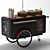 Mobile Coffee Cart: Cycling Caffeine 3D model small image 2