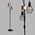 Eglo Townshend 43137 Floor Lamp: Trend, Vintage, and Elegant 3D model small image 1