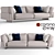 Longhi Ritual Sofa: Stylish, Comfortable, Spacious 3D model small image 1