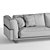 Longhi Ritual Sofa: Stylish, Comfortable, Spacious 3D model small image 4